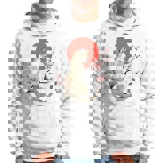 Chat Esthétique Japonais Avec Fleurs De Cerisier Sakura Sweat à capuche - Cadeauxyz