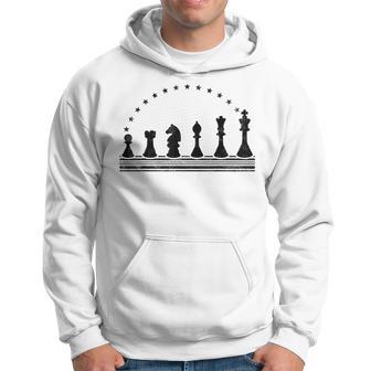 The Chess Evolution Retro Checkmate Hombres Ajedrez Sudadera - Regaloses