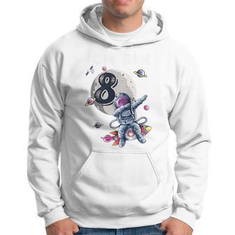 Children's Astronaut 8Th Birthday Boys 8 Years Space Astronomy Kapuzenpullover - Geschenkecke