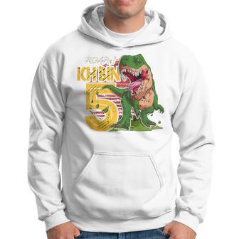 Children's Dinosaur 5Th Birthday Decoration I'm 5 Dinosaur Boys 5 Years Kapuzenpullover - Geschenkecke