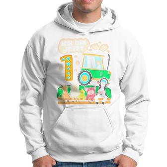 Children's First Birthday 1 Year Boy Tractor One Year Kapuzenpullover - Geschenkecke