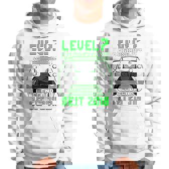 Children's Level 7 Birthday Boy Gamer 2018 7Th Birthday Kapuzenpullover - Geschenkecke