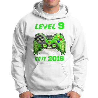 Children's Level 9 Birthday Boy Gamer 2016 9Th Birthday Kapuzenpullover - Geschenkecke