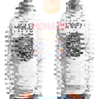 Circuito De Fórmula Monaco City Circuito De Monte Carlo Circuito De Carreras Sudadera - Regaloses