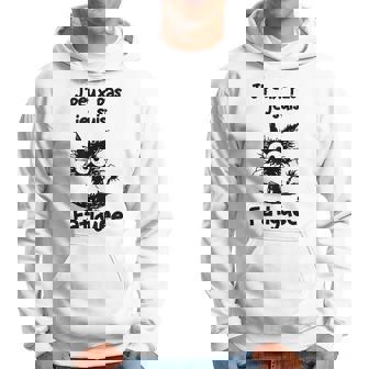 Citation Humour J'peux Pas Je Suis Fatiguée Cat Drole Chat Sweat à capuche - Cadeauxyz