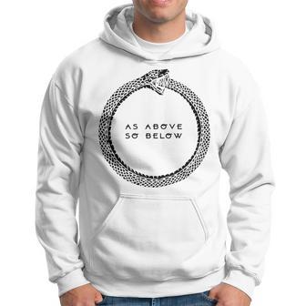 Comme Ci-Dessus Et Ci-Dessous Sweat à capuche - Cadeauxyz