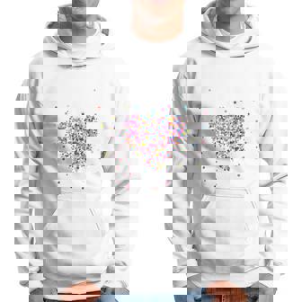 Confetti In Heart Carnival Confetti Costume Outfit Kapuzenpullover - Geschenkecke