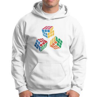 Cool Math Rubik Rubix Rubics Jugador Cubo Matemáticas Amantes Manga Larga Sudadera - Regaloses