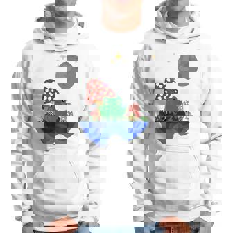 Cottagecore Esthétique Grenouille Avec La Lune Sweat à capuche - Cadeauxyz