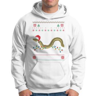 Eel I Want For Christmas I Angler Ugly Christmas Sweater Kapuzenpullover - Geschenkecke