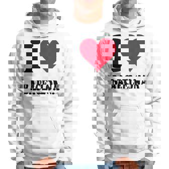 Me Encanta Barcelona Sin Mangas Sudadera - Regaloses