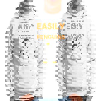 Facilement Distrait Par Les Pingouins Drôles De Dabbing Dab Danse Mignon Sweat à capuche - Cadeauxyz