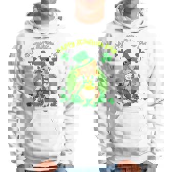 Feliz Día De San Patricio Niña Con Sombrero Deestirerde Sudadera - Regaloses