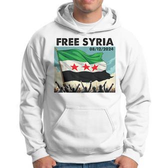 Free Syria Syria Revolution Freedon Flag Blue Kapuzenpullover - Geschenkecke