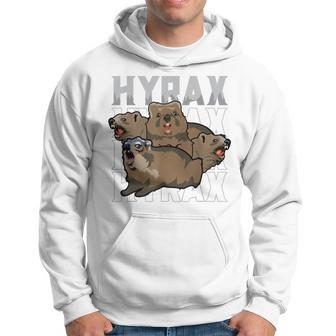 Rock Hyrax Meme Dassie Cute Animal Lover Gray Kapuzenpullover - Geschenkecke