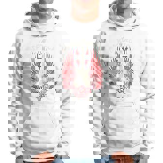 Hard Rock Música Guitarra Sube La Música Heavy Metal Manga Larga Sudadera - Regaloses
