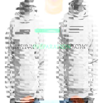 Homme Humour Connerie Suivante En Cours Préparation Manche Longue Sweat à capuche - Cadeauxyz