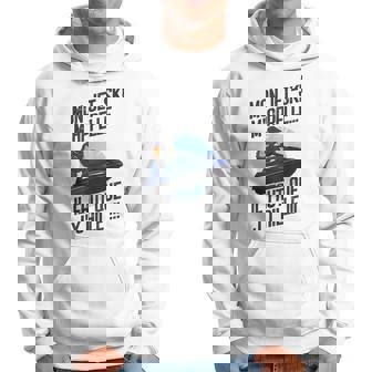 Humour Jet-Ski Ski Nautique Sport Maritime Navigation Sweat à capuche - Cadeauxyz