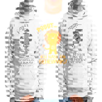 Ich Habe Ein Geheimnis Ich Werde Ein Großer Bruder Löwen German Langu Kapuzenpullover - Geschenkecke
