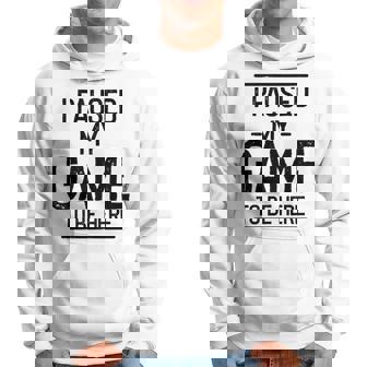 Ich Habe Mein Spiel Unterbrochen Um Hier Zu Sein Gamer Gaming Herren Kapuzenpullover - Seseable