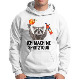 Ich Mach Ne Spritztour X Waschbär Meme Racoon X Pedro Spritz Kapuzenpullover - Geschenkecke