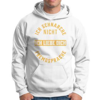 Ich Schnarche Nicht Schnarcher Lustiger Spruch Schnarchen Kapuzenpullover - Geschenkecke