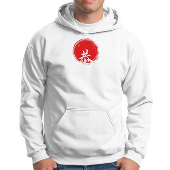 Japan Writing Backprint Kapuzenpullover - Geschenkecke