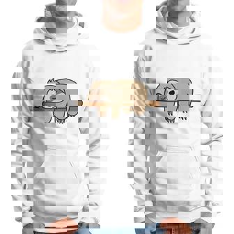 Je Peux Pas J'ai La Flemme Paresseux Cadeau Drôle Humour Manche Longue Sweat à capuche - Cadeauxyz