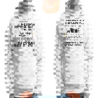 Je Peux Pas J'ai Unrai Boulot Fermierache Tracteur Sweat à capuche - Cadeauxyz