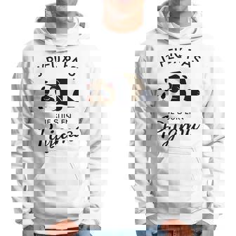 J'peux Pas Je Suis En Pyjama Ours Papa Dab Sweat à capuche - Cadeauxyz