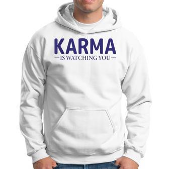 Karma Nur Gutes Karma Kapuzenpullover - Geschenkecke