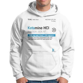 Ketamine Hci Keta Trip Rave Festival Techno Kapuzenpullover - Geschenkecke