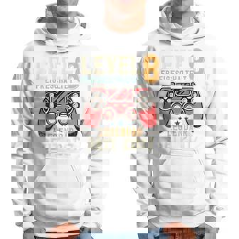 Kinder 8 Geburtstagideo Gamer Level 8 Freigeschaltet Jahrgang Kapuzenpullover - Geschenkecke