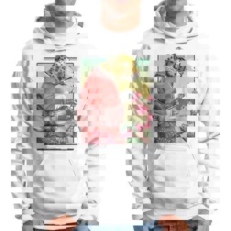 Leopard Cerisier En Fleurs De Cerisier Sakura Esthétique Japonaise Sweat à capuche - Cadeauxyz