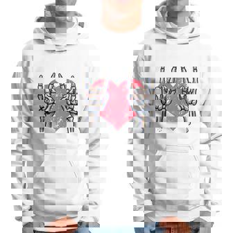 Let's Rock And Roll Musicintage Corazón Concierto Rock Manga Larga Sudadera - Regaloses