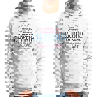 Look-Vintage Style Rétro États-Unis Californie Sweat à capuche - Cadeauxyz