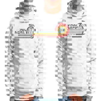 I Love Kendrick Personalizado Retro Sunset Primer Nombre Sudadera - Regaloses
