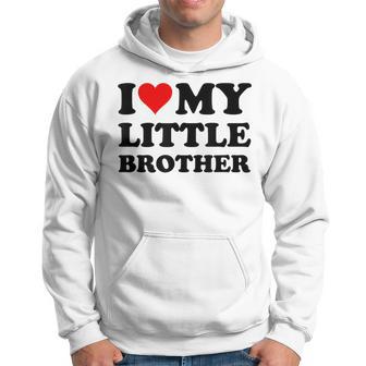 I Love My Little Brother Kapuzenpullover - Geschenkecke