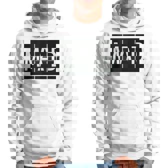 Mad Madrid Spanien Es Retro Travel Flughafen-Code-Geschenk Kapuzenpullover - Seseable