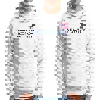 Maillot De Sport Avec Drapeau De La Norvège Sweat à capuche - Cadeauxyz