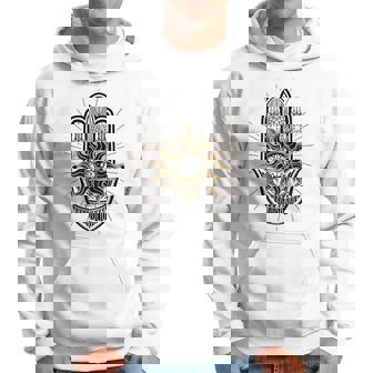 Main De Fatma Hamsa Ésotérisme Yoga Méditation Sweat à capuche - Cadeauxyz