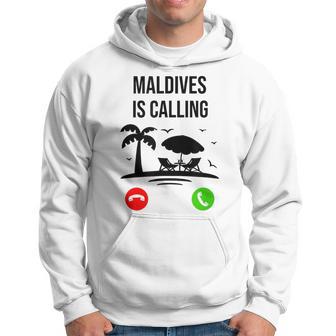 Maldives Calls Souvenir Holiday Travel Summer Kapuzenpullover - Geschenkecke