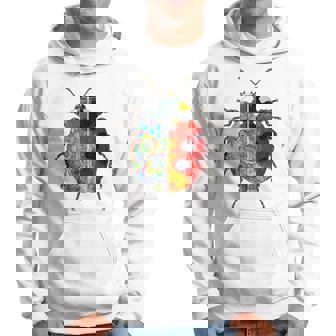 Mariquita Animal Motif Obra De Arte Mariquita Sudadera - Regaloses