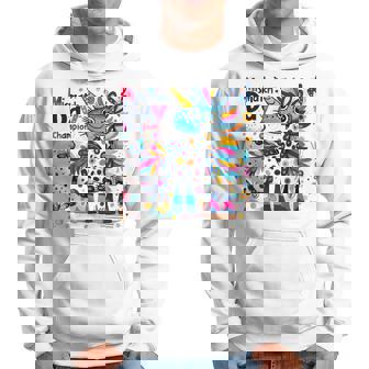 Mismatch Day Champion Licorne Colorée Amusante Sweat à capuche - Cadeauxyz