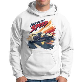 Need For Speed High-Octane Racing Graphic Gray Kapuzenpullover - Geschenkecke