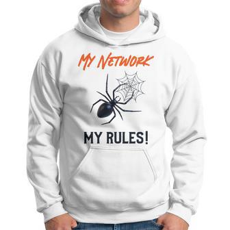 My Network My Rules Lustiges It Cyber Security Kapuzenpullover - Geschenkecke