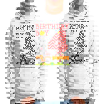 Niños Tractor Farming 4Th Birthday Boy's Sudadera - Regaloses