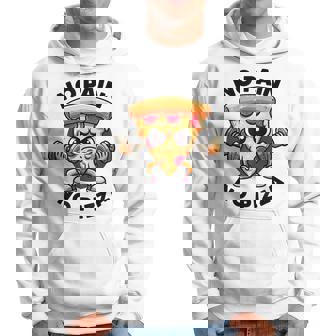 No Pain No Pizza Lover Workout Gym Citas Gimnasio Fitness Sudadera - Regaloses