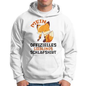 My Official Favourite Sleep Fox Pyjamas Fox Kapuzenpullover - Geschenkecke