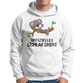 Official Sleep Pyjamas Nightdress Koala Gray Kapuzenpullover - Geschenkecke